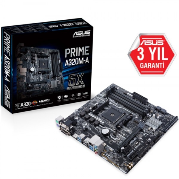 Asus Prime A320M-A DDR4 S+V+GL AM4 (mATX)