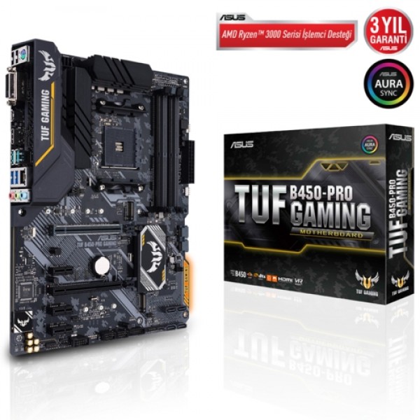 Asus TUF B450-PRO GAMING DDR4 S+V+GL AM4 (ATX)