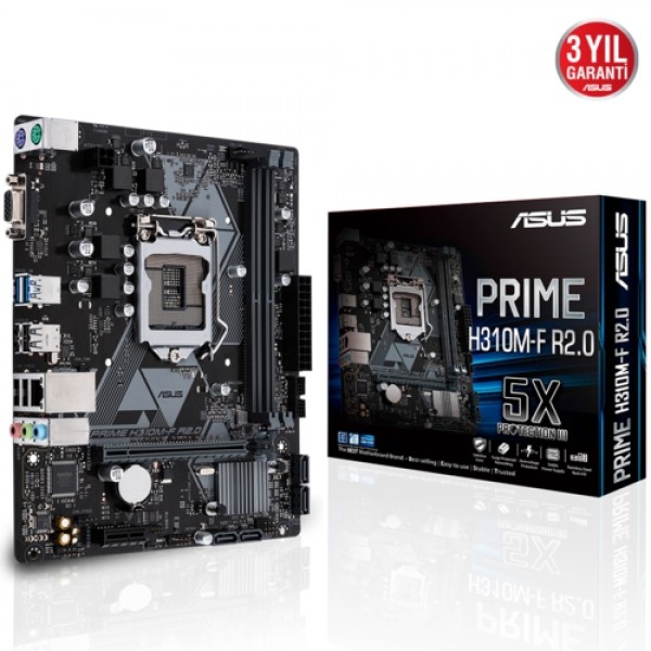 Asus PRIME H310M-F R2.0 DDR4 2666MHz S+V+GL 1151p8