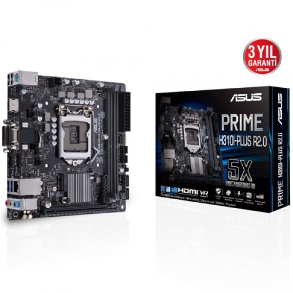 Asus PRIME H310I-PLUS R2.0 DDR4 S+V+GL 1151V2 