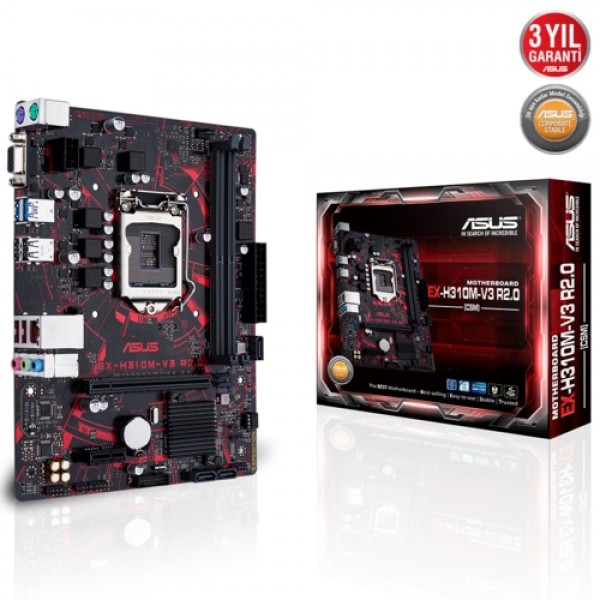 Asus EX-H310M-V3 R2.0 DDR4 2666MHz S+GL 1151V2 