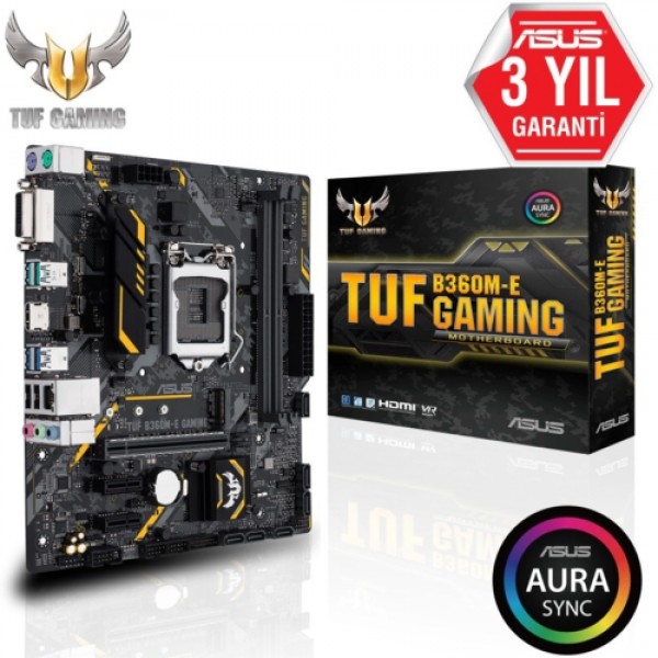 Asus TUF B360M-E GAMING DDR4 2666MHz S+GL 1151p8