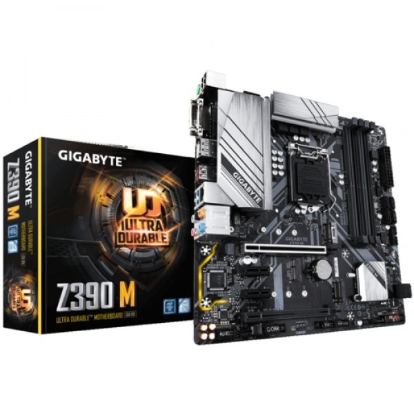 Gigabyte Z390-M DDR4 4 S+V+GL 1151p 