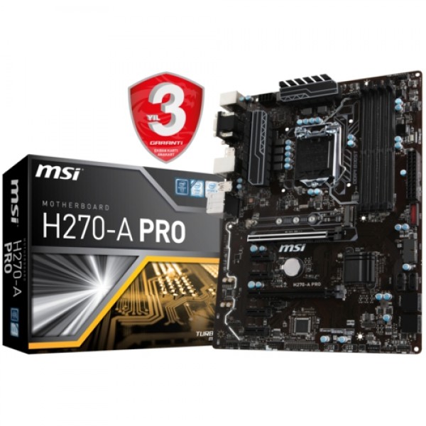 MSI H270-A PRO DDR4 S+V+GL 1151 (ATX)