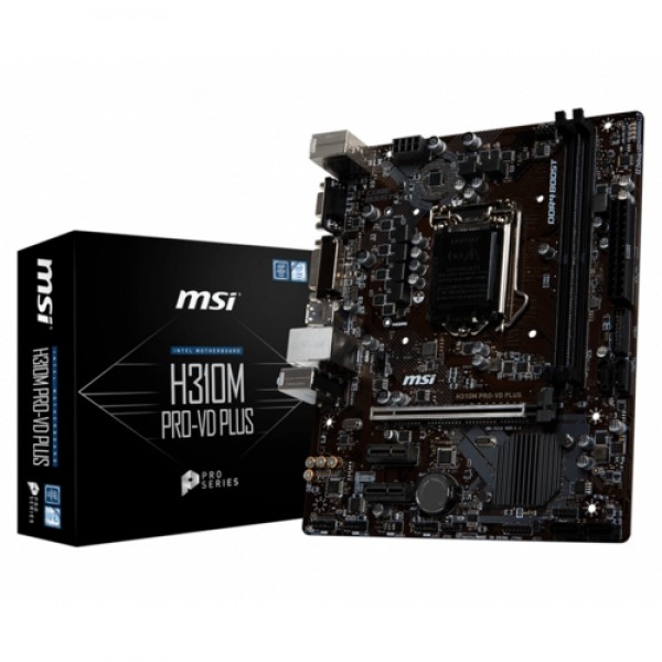 MSI H310M PRO-VD PLUS DDR4 2666 Mhz  S+V+GL 1151p8 