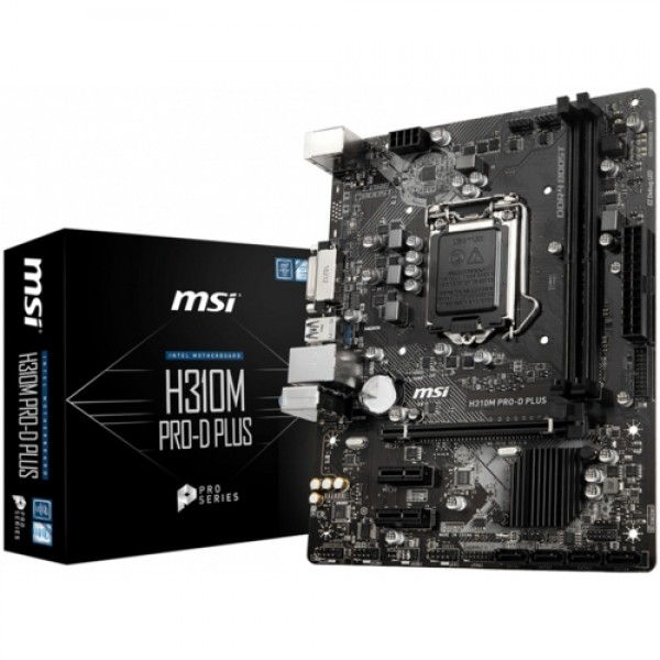 MSI H310M PRO-D PLUS DDR4 2666 Mhz S+V+GL 1151p8