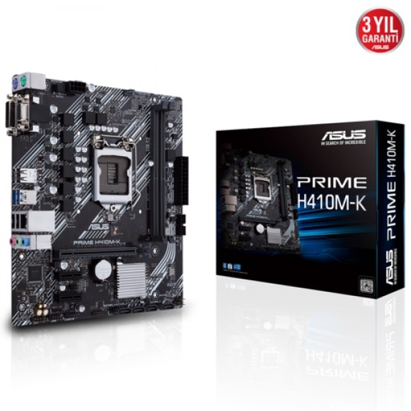 Asus PRIME H410M-K DDR4 2933 S+V+GL 1200p