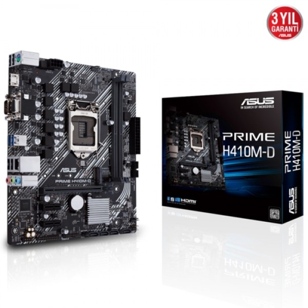 Asus PRIME H410M-D DDR4 2933 S+V+GL 1200p