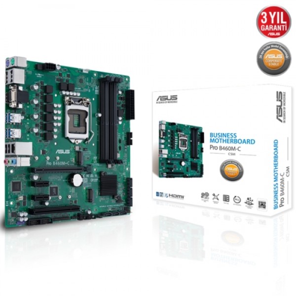 Asus PRO B460M-C/CSM DDR4 2933 S+V+GL 1200p