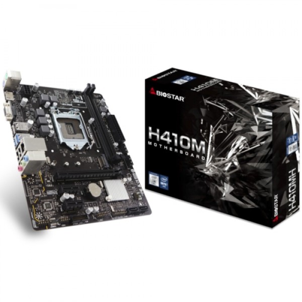 Biostar H410MH DDR4 S+V+GL HDMI MATX LGA1200p