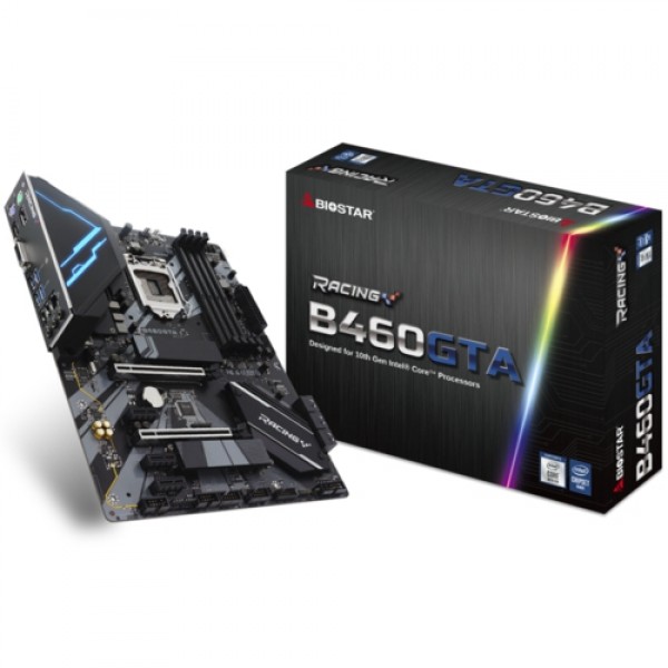 Biostar Racing B460GTA DDR4 2933 S+V+GL ATX 1200p 