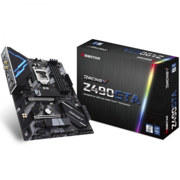 Biostar Racing Z490GTA DDR4 4400 S+V+GL LGA1200p 