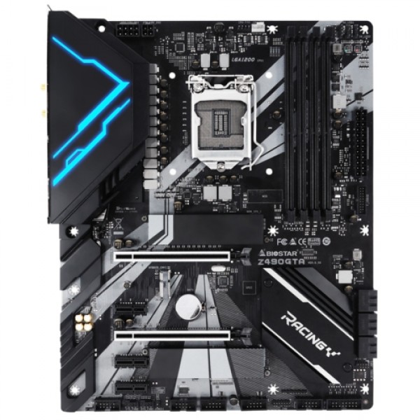 Biostar Racing Z490GTA DDR4 4400 S+V+GL LGA1200p 