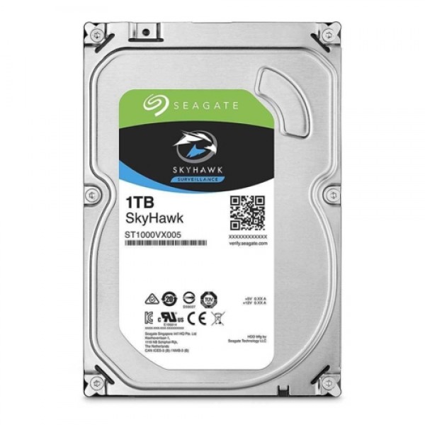 Seagate SKYHAWK 3,5 1TB 64MB 5900RPM ST1000VX005 