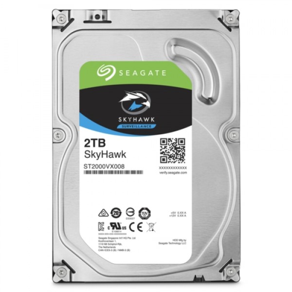 Seagate SKYHAWK 3,5 2TB 64MB 5900RPM ST2000VX008 