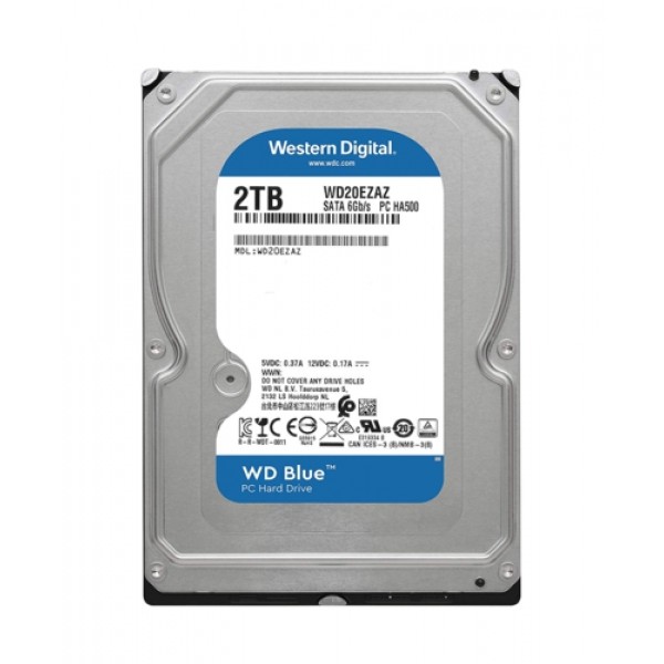 WD BLUE 3,5 2TB 64MB 5400RPM WD20EZAZ 