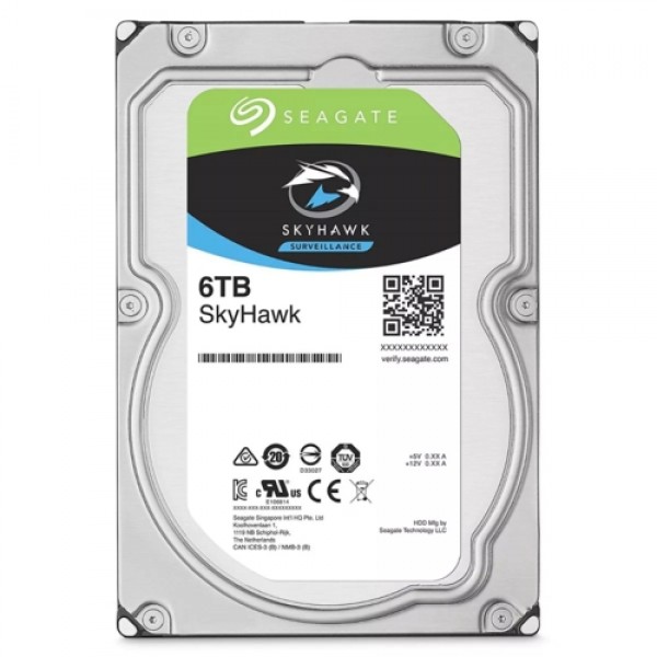 Seagate SKYHAWK 3,5 6TB 256MB 5900 ST6000VX001