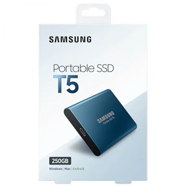 Samsung T5 250GB Taşınabilir SSD Disk MU-PA250B/WW 