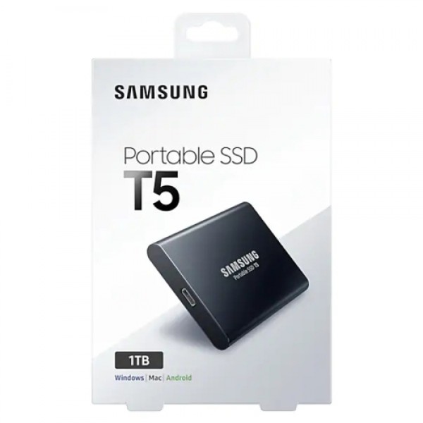 Samsung T5 1TB Taşınabilir SSD Disk MU-PA1T0B/WW 