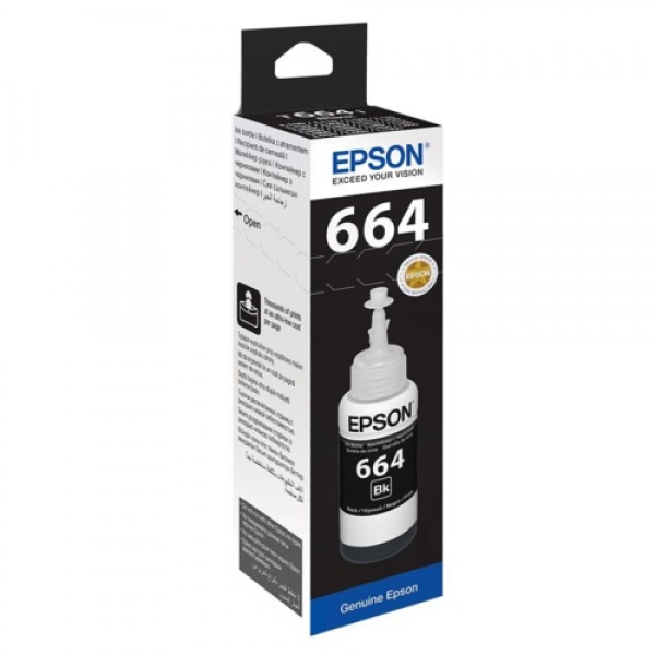 Epson T66414A Mürekkep Kartuş Siyah