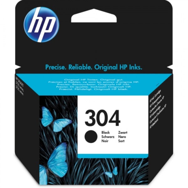 Hp N9K06AE Mürekkep Kartuş Siyah (304)