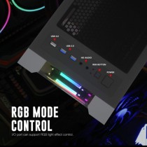 DarkFlash Skywalker RGB Mid Tower Kasa PSU YOK