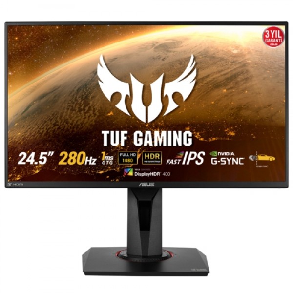 Asus 24.5 VG259QM IPS Gaming  Monitör 1ms Siyah