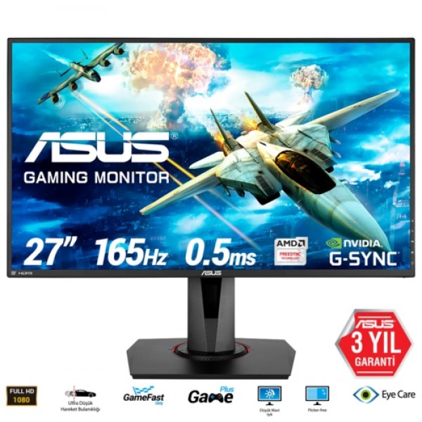 Asus 27 VG278QR LED MM Gaming Monitör 0.5ms Syh 