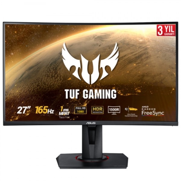 Asus 27 VG27VQ Curved Gaming Monitör Siyah 1ms 