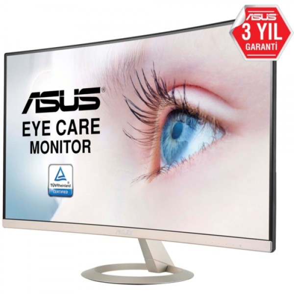 Asus 27 VZ27VQ LED Curved Monitör Gold-Siyah 5ms 