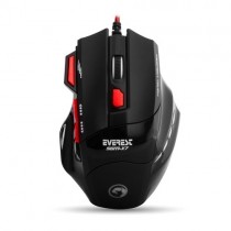 Everest SGM-X7 USB Siyah Oyuncu 2 in 1 Pad + Mouse