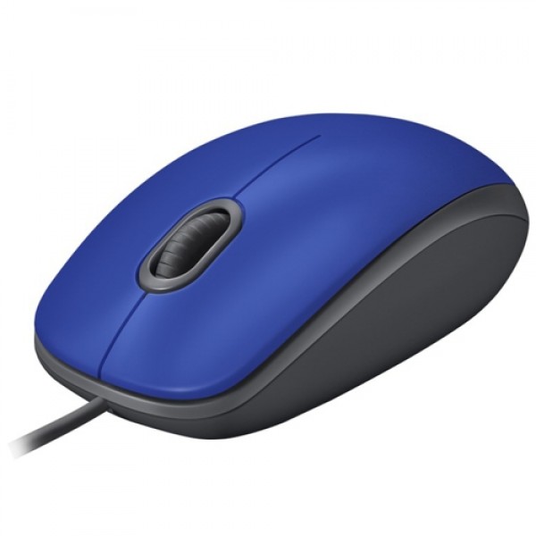 Logitech M110 Silent Mouse Usb Blue 910-005488