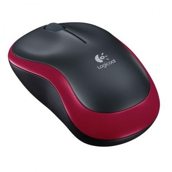 Logitech M185 Kablosuz Mouse Kırmızı 910-002237 