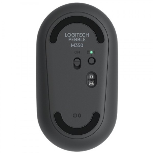 Logitech Pebble M350 Mouse Graphite 910-005718 