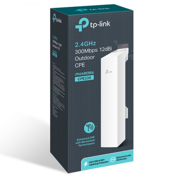 TP-Link CPE220 Wi-Fi 300Mbps Outdoor Access Point 