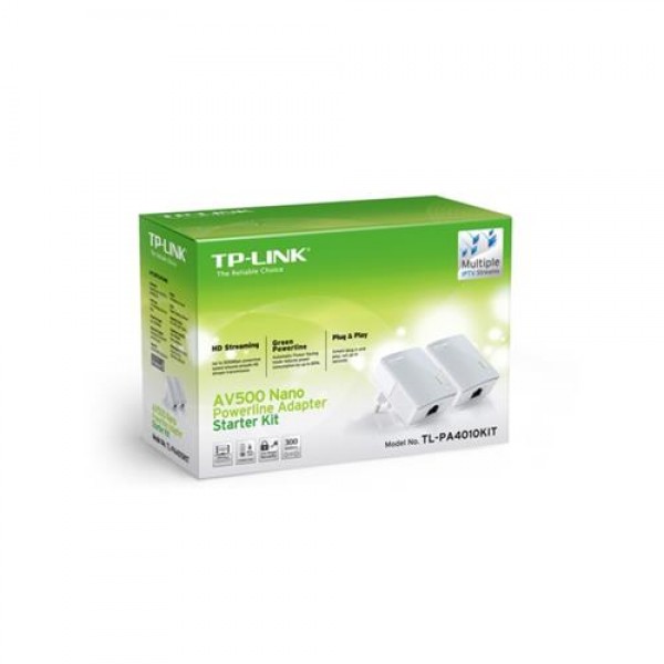 TP-Link TL-PA4010KIT Av600 Powerline Kit