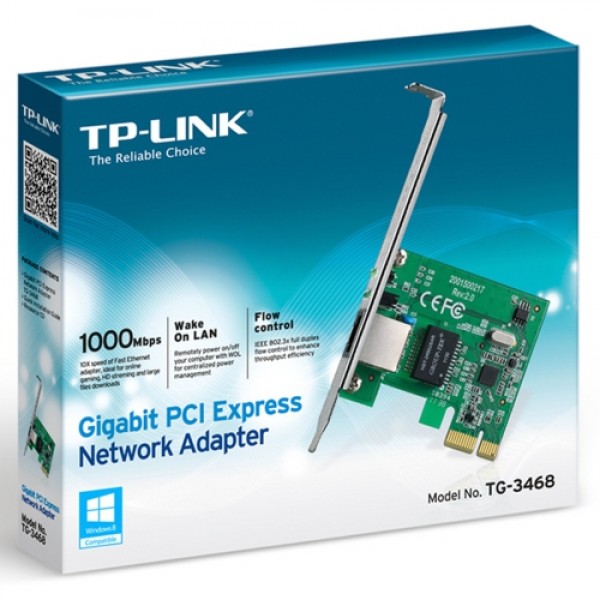 TP-Link TG-3468 Gigabit PCI Express Ağ Adaptörü 