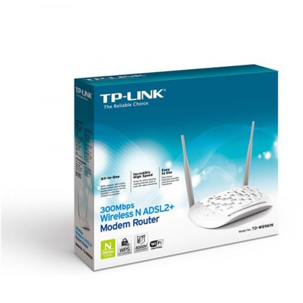 TP-Link TD-W8961N 300Mbps ADSL2 + Kablosuz Modem 