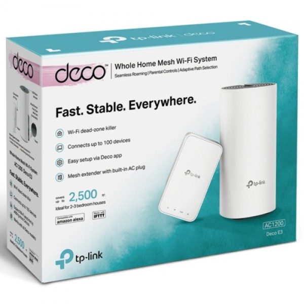 TP-Link Deco E3 AC1200 2'li Paket Mesh AP