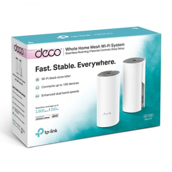 TP-Link Deco E4 AC1200 2'li Paket Mesh AP