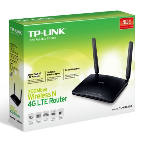 TP-Link TL-MR6400 300Mbps 4G LTE WiFi N Router 