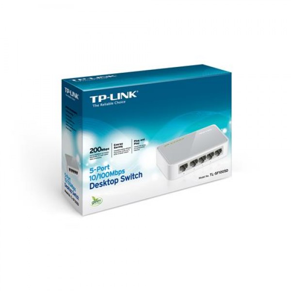 TP-Link TL-SF1005D 10/100Mbps 5 Port Switch 