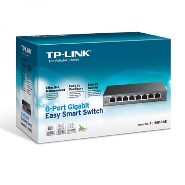 TP-Link TL-SG108E 8Port Gigabit Switch 