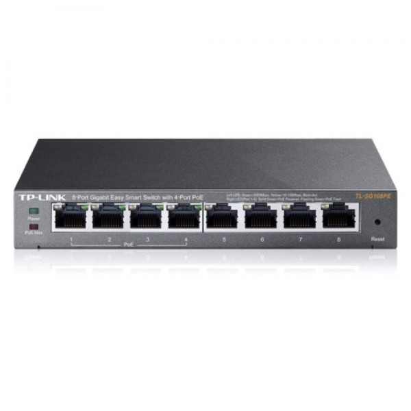 TP-Link TL-SG108PE 8Port Gigabit Switch+4Port PoE 