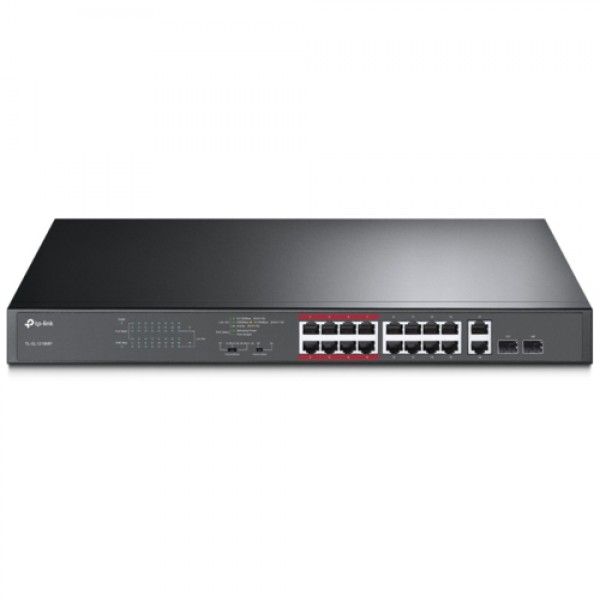 TP-Link TL-SL1218MP 16Port 10/100 PoE Switch