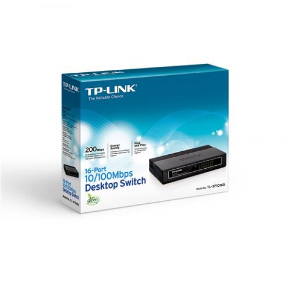 TP-Link TL-SF1016D 10/100Mbps 16Port Switch 