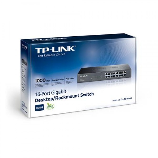 TP-Link TL-SG1016D 16port Gigabit Rackmount Swich