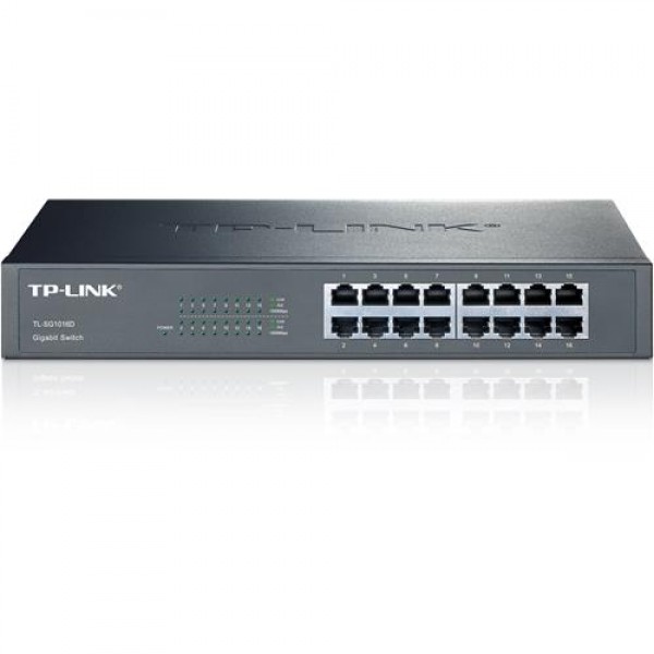 TP-Link TL-SG1016D 16port Gigabit Rackmount Swich 