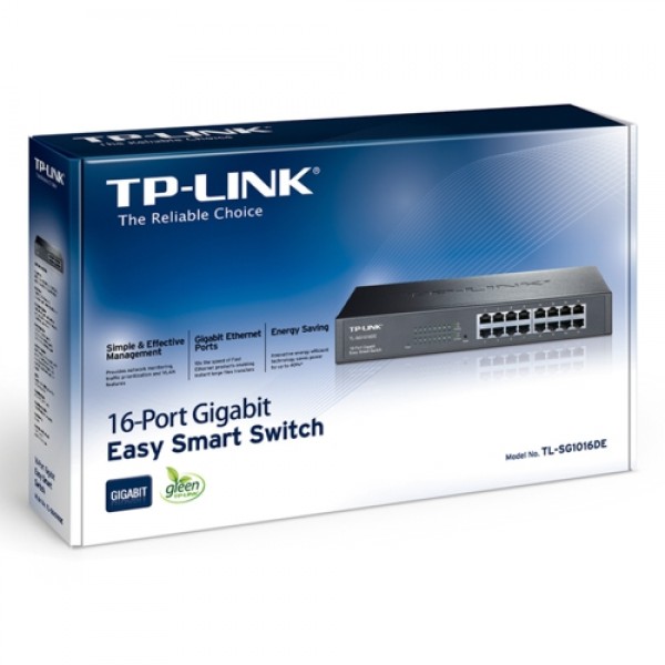 TP-Link TL-SG1016DE 16Port Gigabit Smart Switch 