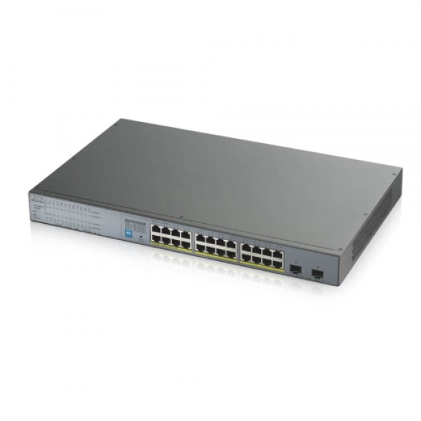 Zyxel GS1300-26HP 24Port+2SFP Gigabit 250W Poe Swi